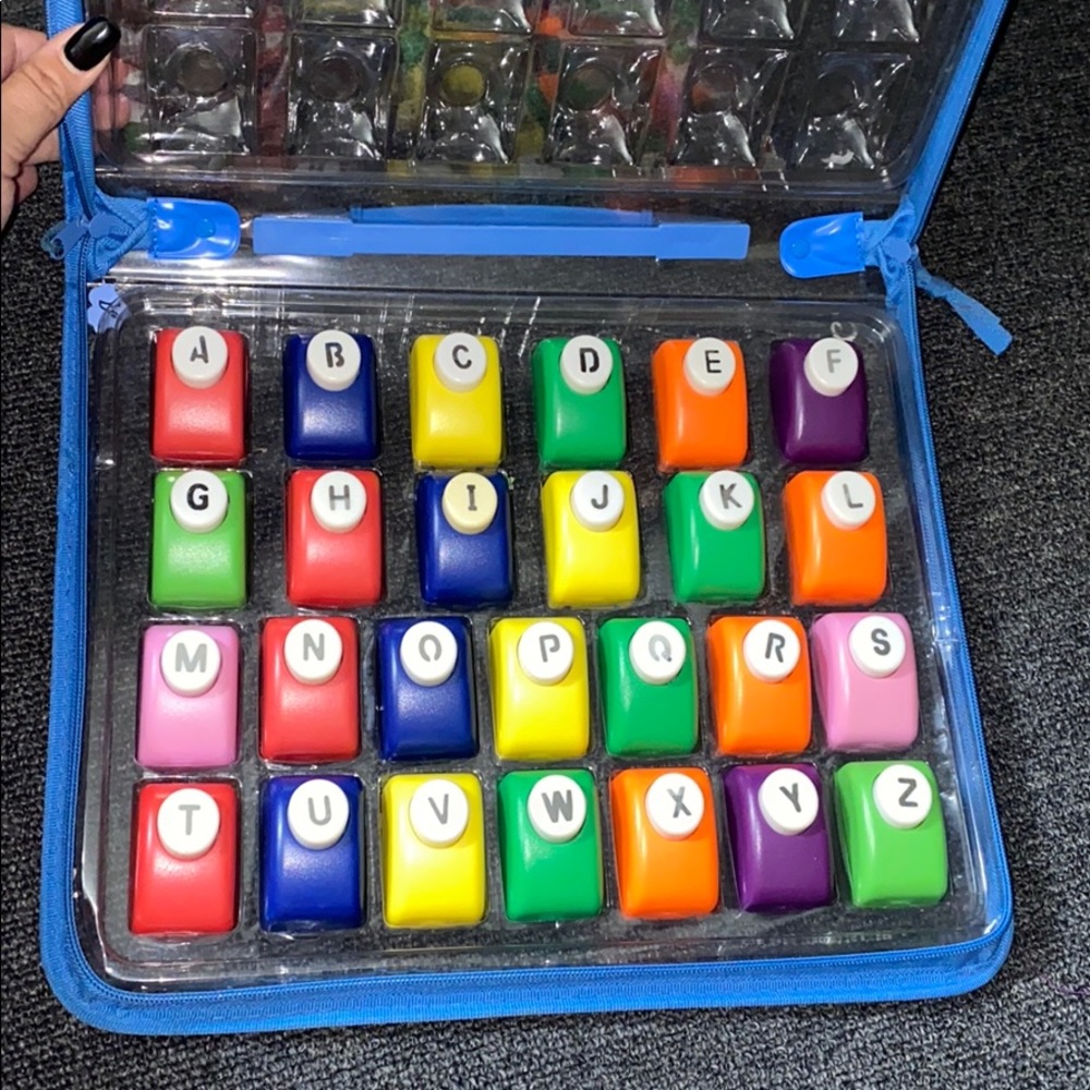 Scrapbook Alphabet Punch Set